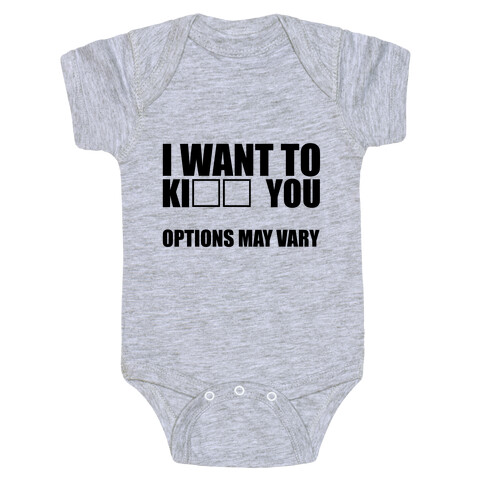 Options May Vary Baby One-Piece