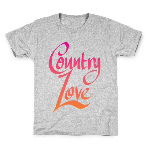 Country Love Kids T-Shirt