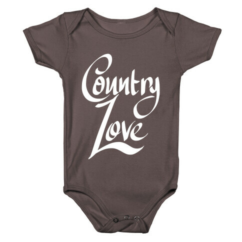 Country Love Baby One-Piece