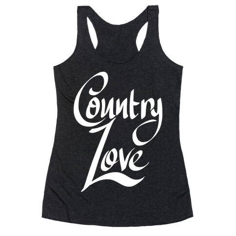 Country Love Racerback Tank Top