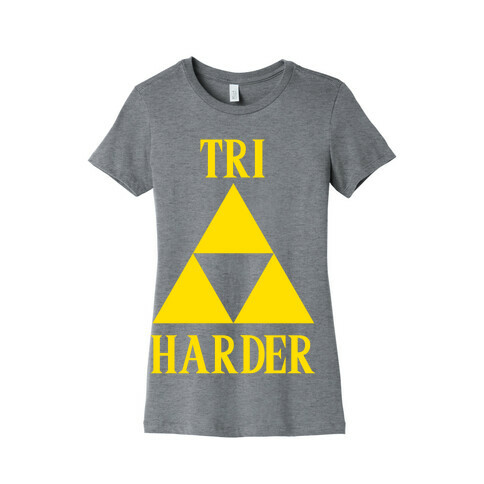 Tri Harder Womens T-Shirt