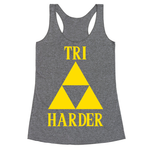 Tri Harder Racerback Tank Top