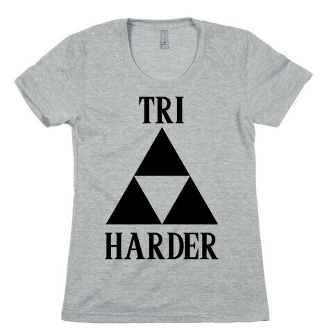 Tri Harder Womens T-Shirt
