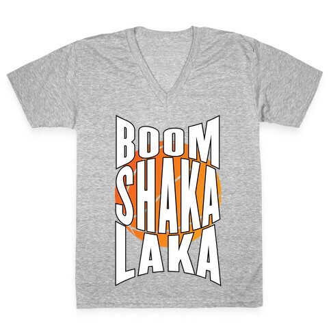 Boom Shaka Laka! V-Neck Tee Shirt
