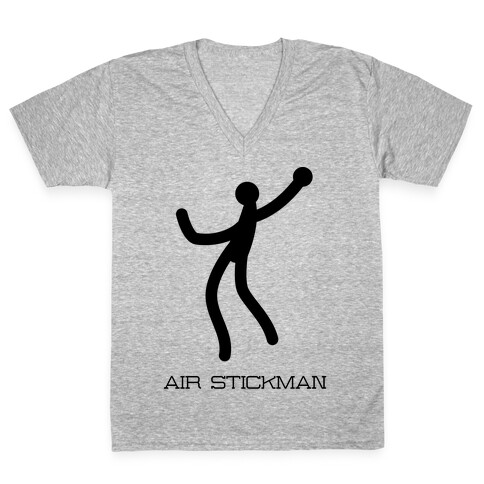 Air Stickman V-Neck Tee Shirt