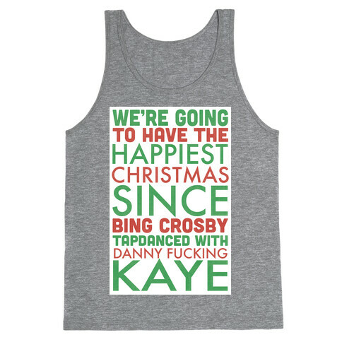 A Happy Christmas Tank Top