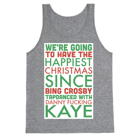 A Happy Christmas Tank Top