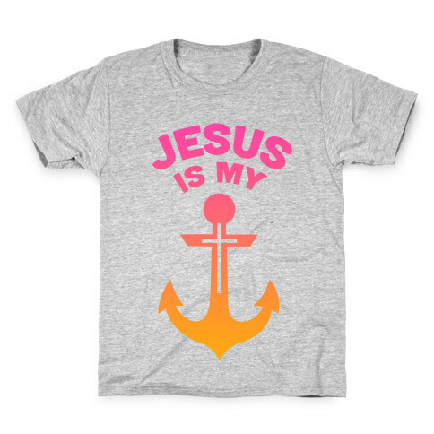 Jesus is My Anchor Kids T-Shirt