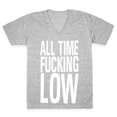 All Time F***ing Low V-Neck Tee Shirt