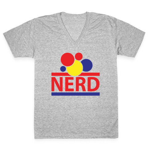 Nerd Life V-Neck Tee Shirt