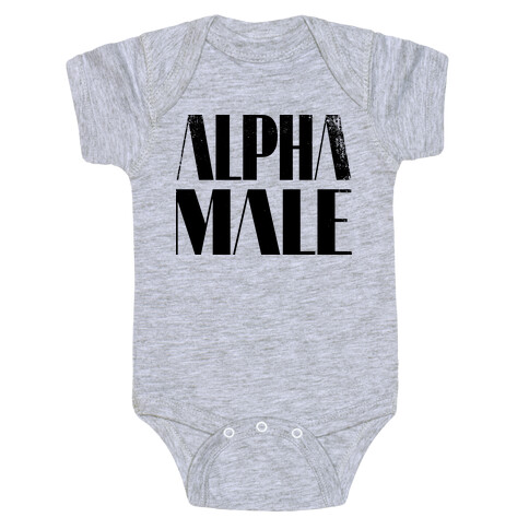 Alpha Male Baby One-Piece