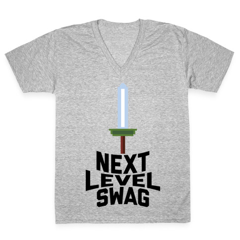 Next Level Swag V-Neck Tee Shirt