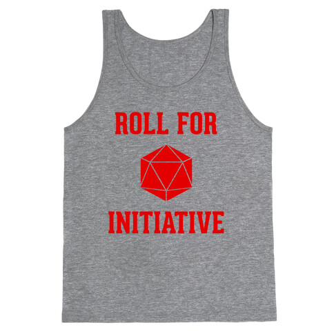 Roll For Initiative Tank Top