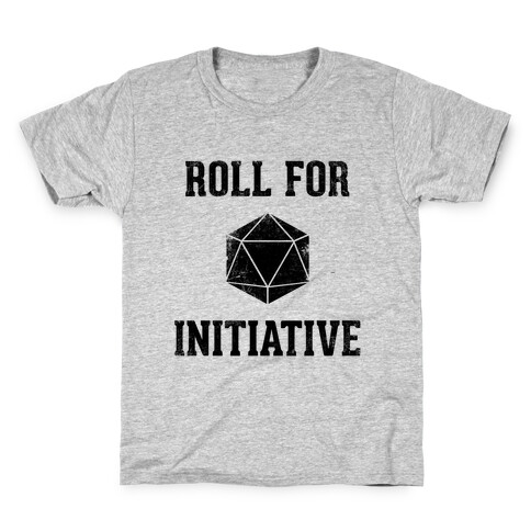 Roll For Initiative (Vintage) Kids T-Shirt