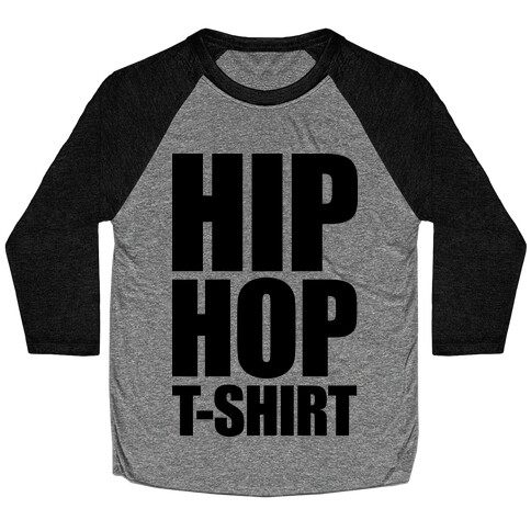 Hip Hop T-Shirt Baseball Tee