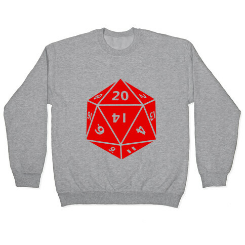 D20 Die Pullover