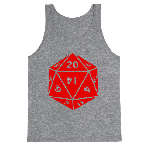 D20 Die Tank Top