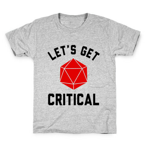 Let's Get Critical Kids T-Shirt