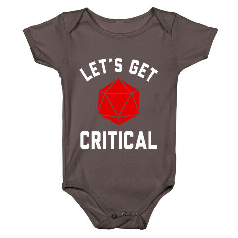 Let's Get Critical Baby One-Piece