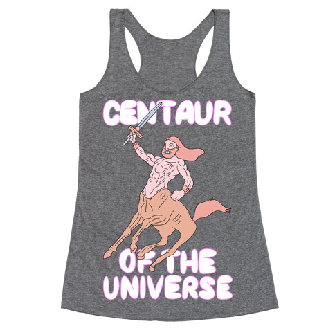 Centaur of The Universe Racerback Tank Top