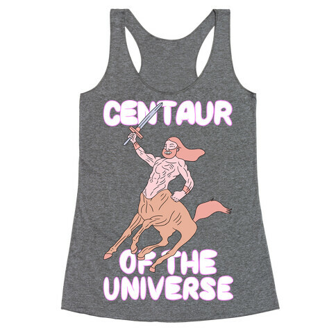 Centaur of The Universe Racerback Tank Top