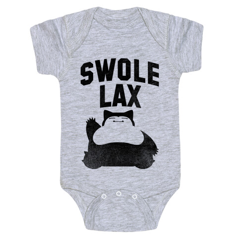 Swole Like Snorlax Baby One-Piece