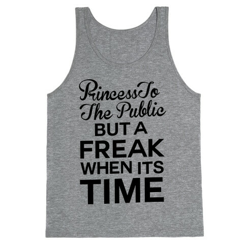 Princess To The Public Tank Top