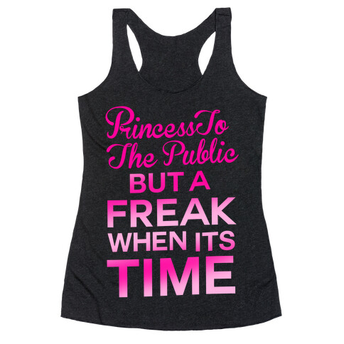 Princess To The Public Racerback Tank Top