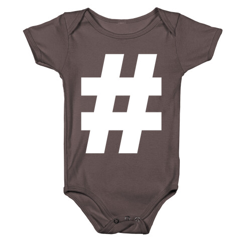 Hashtag Baby One-Piece