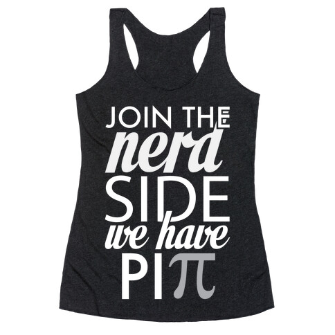 Join the Nerds! Racerback Tank Top
