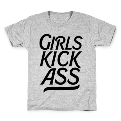 Girls Kick Ass Kids T-Shirt