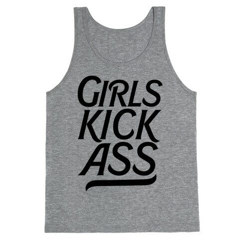 Girls Kick Ass Tank Top