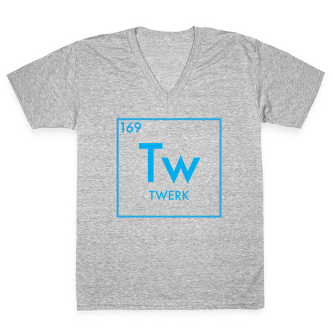 Twerk Science V-Neck Tee Shirt