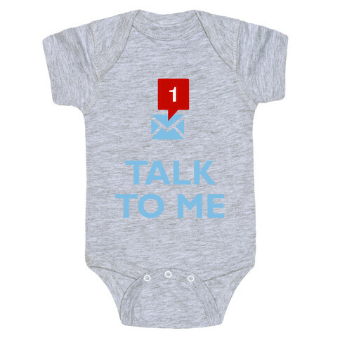 Talk To Me (Tumblr) Baby One-Piece