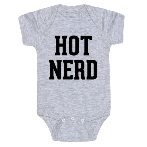 Hot Nerd Baby One-Piece