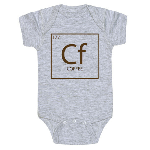 Coffee Science Baby One-Piece