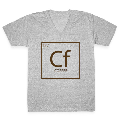 Coffee Science V-Neck Tee Shirt