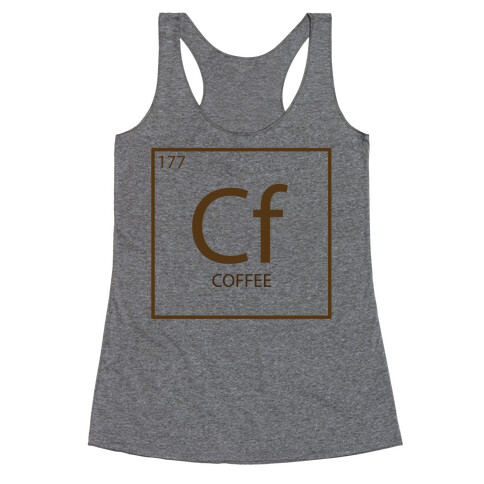 Coffee Science Racerback Tank Top