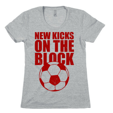 New Kicks On The Block Womens T-Shirt