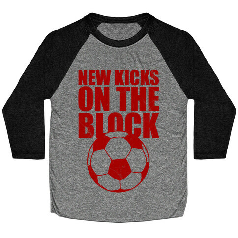 New Kicks On The Block Baseball Tee