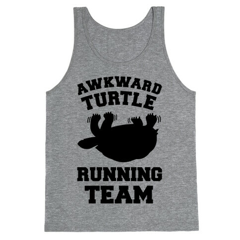 Awkward Turtle Running Team Tank Top