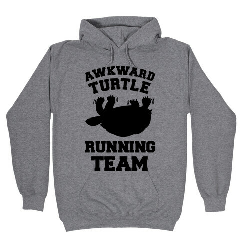 Awkward Turtle Running Team Hooded Sweatshirt