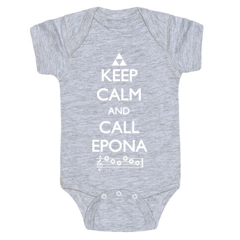 Keep Calm And Call Epona Baby One-Piece