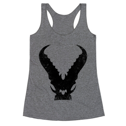 Kaiju Warning (Vintage) Racerback Tank Top