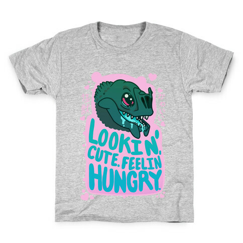 Kawaii Kaiju: Lookin' Cute. Feelin' Hungry. Kids T-Shirt