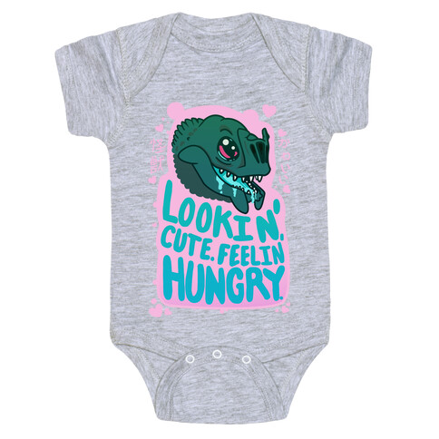 Kawaii Kaiju: Lookin' Cute. Feelin' Hungry. Baby One-Piece