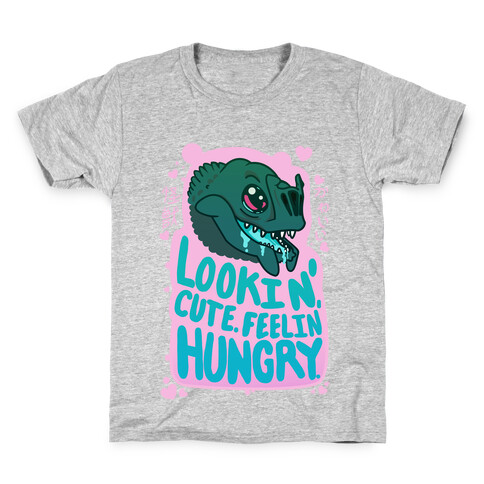 Kawaii Kaiju: Lookin' Cute. Feelin' Hungry. Kids T-Shirt