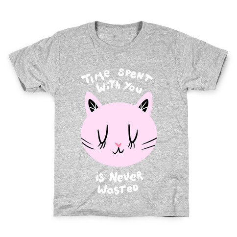 Time Spent with Cats Kids T-Shirt