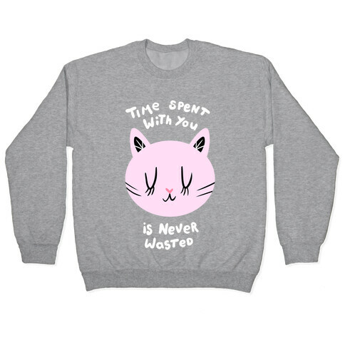 Time Spent with Cats Pullover