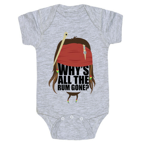 Why's All the Rum Gone? Baby One-Piece